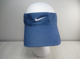 Women&#39;s vintage Nike blue visor Just do it side tag swoosh front and bac... - £11.86 GBP