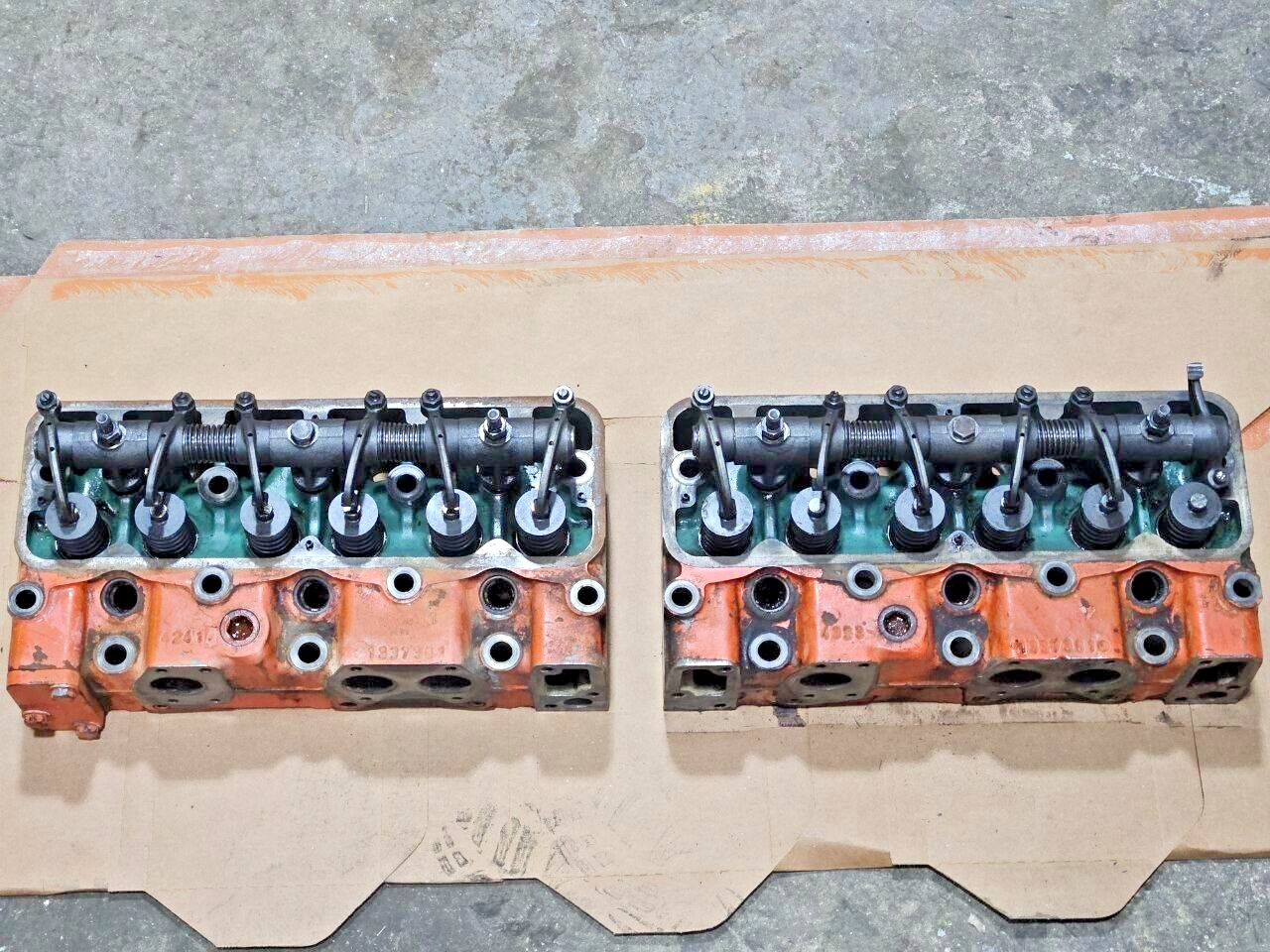 Scania DSC11 Diesel Engine Cylinder Head Assembly With Rocker Arms 13373... - $2,662.60
