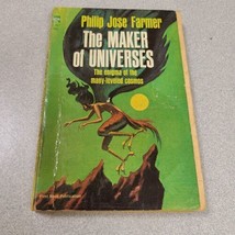 The Maker of Universes Philip Jose Farmer Paperback ACE F367 World of Ti... - $12.54