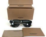 Burberry Sunglasses B4293 3806/87 Square Nova Check Arms Black Lenses 56... - $102.63