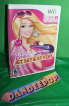 Nintendo Wii Disney Barbie Jet, Set &amp; Style - £11.67 GBP