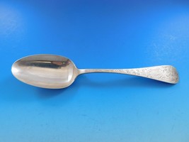 Brite Cut by Bailey Banks &amp; Biddle Sterling Silver Serving Spoon 8 1/8&quot; Vintage - £109.99 GBP