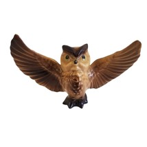 Hagen Renaker Owl Figurine Miniature Spread Great Horned Mini Bird Figure Small - £15.93 GBP