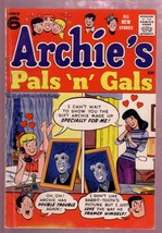 Archie&#39;s Pals And Gals #6 1957 Giant Size Early ISSUE- FN- - £69.95 GBP