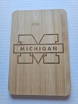 Michigan Wolverines Laser Engraved Cutting Board - £4.30 GBP