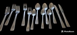 Oneida Stainless Flatware Mercer Mirror Glossy Mixed Lot Of Spoons Forks... - £27.13 GBP
