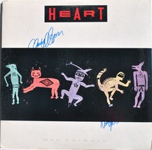 Heart - Bad Animals Signed Album X2 - Nancy Wilson, Ann Wilson w/COA - £195.87 GBP