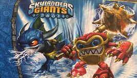 Skylanders Giants Twin Flat Sheet And 1 Pillowcase - Retired - $16.83
