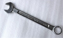 Vintage Gedore No. 14 - 5/8&quot; Combination Wrench 1980s Drop Forged India - £7.90 GBP