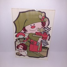 HIMSELF THE ELF Vintage 1970&#39;s 7&quot; Large Christmas Elf Sticker RARE - $9.90