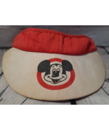 Vintage Walt Disney Productions Mickey Mouse Sun Visor Hat Disneyland 19... - $12.76