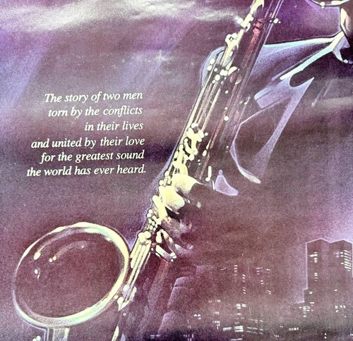 Round Midnight Official Movie Poster 1986 Herbie Hancock Scorsese 41 x 27" Clst Item image 5