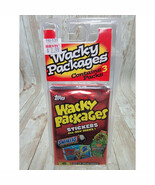 3 Wacky Packages Topps All-New Series 1 Trading Card Sticker Pack 2004 U... - $17.78 CAD