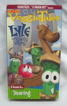 VEGGIE TALES LYLE THE KINDLY VIKING A Lesson in Sharing VHS VIDEO 2001 - $14.85