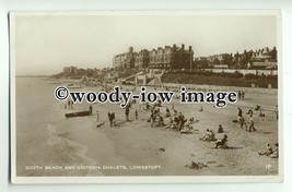 tp8912 - Suffolk - South Beach and Victoria Chalets c1930, Lowestoft - P... - $2.54