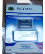 Sony 512 MB Memory Stick PRO Duo Flash Memory Card (MSX-M512S) for PSP - $24.00