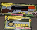 ERTL Pump Action TOY 27&quot; Shotgun Foam Ball Shooter &amp; Foam Ball Quiver Ra... - $178.19