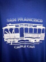 Vintage San Francisco Cable Car Single Stitch T-shirt Graphic California... - $400.29 MXN