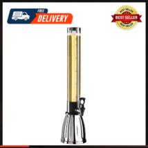 Beer Tower 3L/100oz Beverage Dispenser With Spigot And Ice Tube Margarit... - $80.85