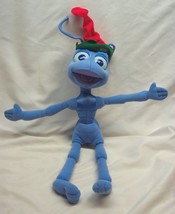 Disney Bugs Life 1998 Flik Ant Holiday Hat 16&quot; Plush Stuffed Animal Toy Mattel - £15.59 GBP