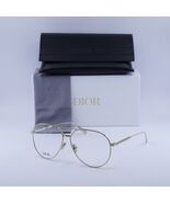 Dior GEMDIORO AU B000 Shiny Gold 58mm Eyeglasses New Authentic - €235,62 EUR