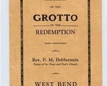 Synopsis of Grotto of the Redemption Booklet West Bend Palo Alto County ... - £21.83 GBP
