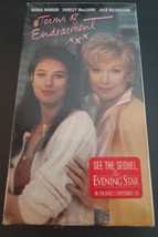 Terms of Endearment sealed VHS Tape Shirley Mcclain Debra Winger paramount seal - £8.40 GBP