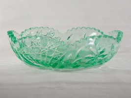Dalzell Viking Collectors Classic Series Green Mist Glass Master Berry B... - $40.00