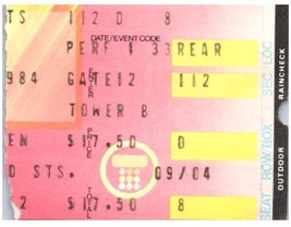 Asta Stewart Concerto Ticket Stub Settembre 10 1984 Madison Square Giardino York - £45.05 GBP