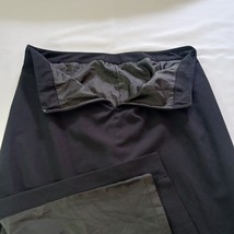 Chadwicks RN#127020 Women's Side Slit & Back Zip Pull-On Black Casual Skirt 12P image 10