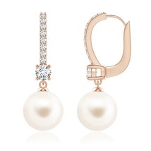 Authenticity Guarantee

ANGARA Leverback Freshwater Pearl Drop Earrings 14K S... - £609.97 GBP