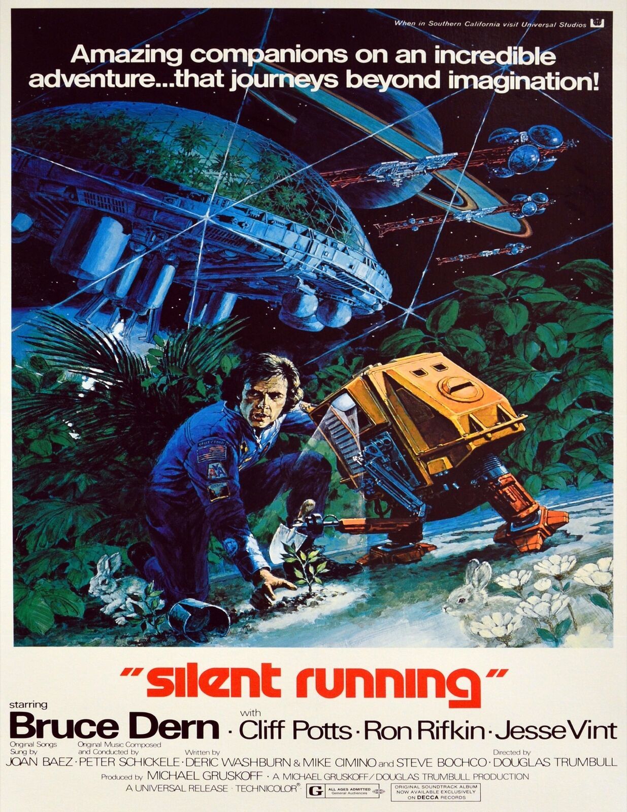 Primary image for 8715.Decoration Poster.Home Room wall art design.Silent Running cult sci-fi film