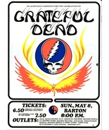 GRATEFUL DEAD '77 Cornell University "BEST DEAD SHOW EVER" 20 x 27 Custo... - $45.00