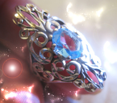 HAUNTED RING ALEXANDRIA'S WEALTH RUNS WILD EXTREME RICHES SECRET OOAK MAGICK image 2