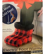 Micro Flannel Shavel Heated Foot Warmer (Red And Black Plaid) - $1,083.20 MXN
