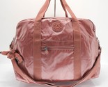 Kipling Ilaria Weekender Travel Shoulder Bag KI1958 Polyamide Copper Met... - $114.95