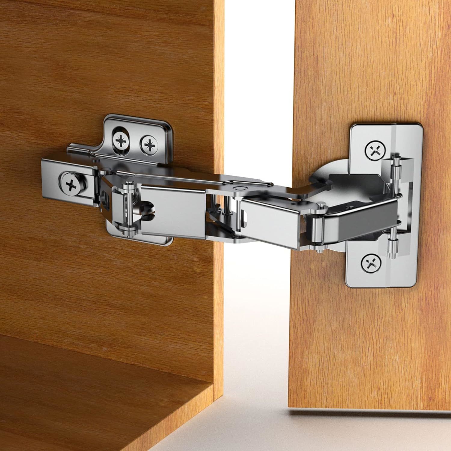 2 Pack Frameless Full Overlay 175 Degree Soft Close Lazy Susan Hinges,, ... - $30.99