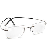 Silhouette Eyeglasses 7579 60 6061 7581 Titan Gunmetal Rimless Austria 5... - $3,689.24 MXN