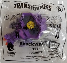 SHOCKWAVE Transformers McDonald&#39;s Happy Meal Toy #8 2018 NEW - $5.98