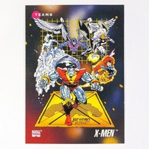 Marvel Impel 1992 X-Men Teams Trading Card 179 Series 3 MCU Gold Strike - £1.57 GBP