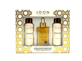 Joon Secrets Saffron &amp; Rose Hydrating Set(Shampoo/Conditioner/Hair Oil) - £28.73 GBP