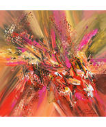 Radiant Burst Abstract Art Print - $110.99 CAD