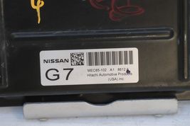 Nissan Engine Control Computer Module ECU ECM PCM MEC85-102 A1 image 2