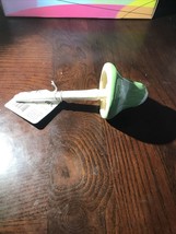 Green Ceramic Mushroom Pick Garden-Brand New-SHIPS N 24 HOURS - $22.65