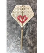 Bamboo Cooling Hand fan Mosquito Repel Thai Wedding Gift Wall Art Decor - $276.21 MXN