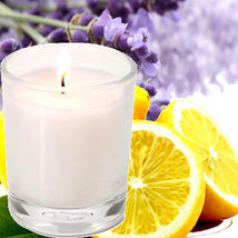 Lavender &amp; Lemon Scented Votive Candles Choose Your Colour Hand Poured - $28.95+