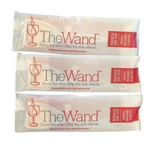 The Wand Wine Purifier 3 Pack -Removes Histamines &amp; Sulfites - £8.11 GBP