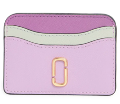 Marc Jacobs THE UTILITY SNAPSHOT CARD CASE Holder ~NWT~ Color Block Orchid - $1,240.60 MXN