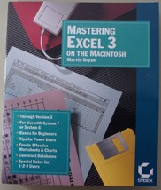 Mastering EXCEL 3 On The Macintosh : Marvin Bryan - Sybex - 1991 - $18.59