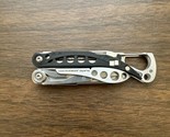 Retired Black Leatherman Style PS Multitool Keychain Scissor Knife; rare... - $87.29